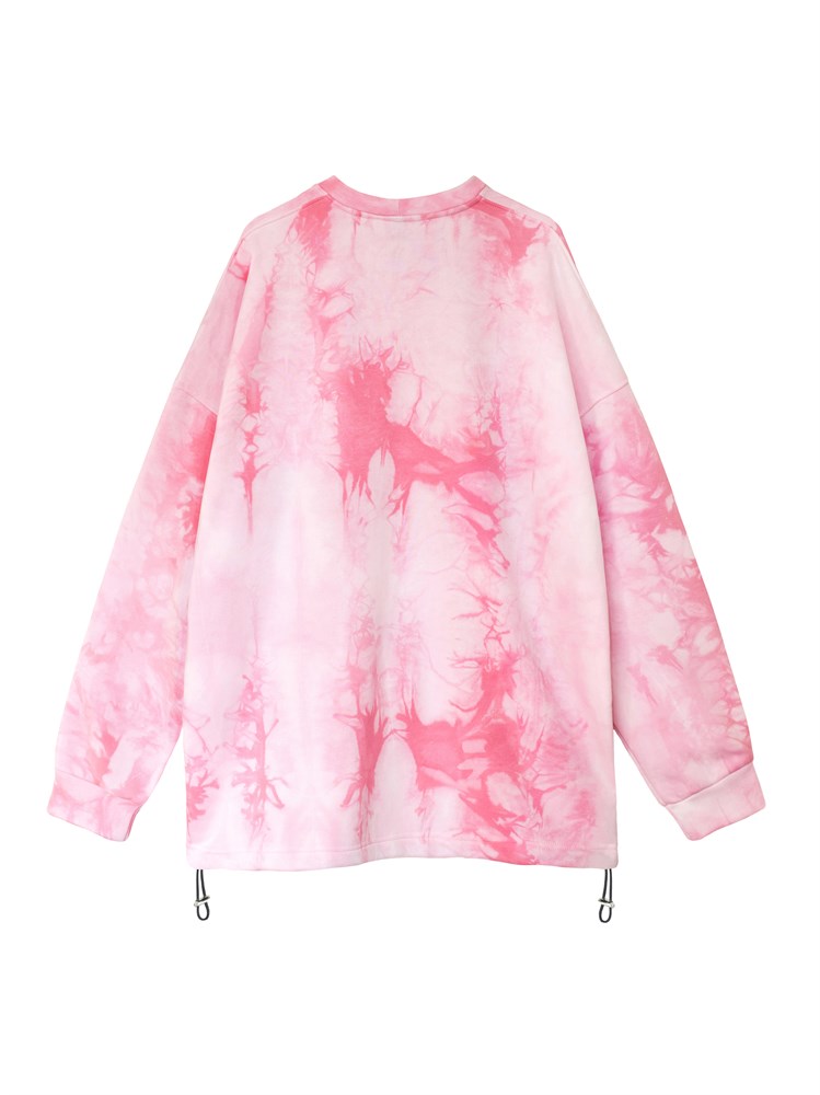 SMOKED SWEATSHIRT (PINK) 10081 - фото 657