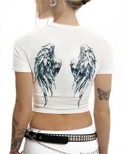 КРОП- ФУТБОЛКА ANGEL WHITE TW2/4