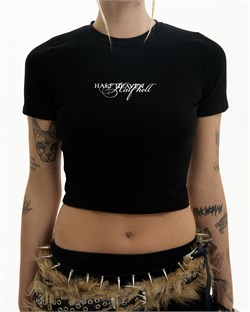 КРОП- ФУТБОЛКА ANGEL BLACK TW2/1