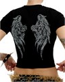 КРОП- ФУТБОЛКА ANGEL BLACK TW2/1 - фото 1051