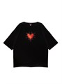 ФУТБОЛКА HEART (BLACK) 1402B - фото 162